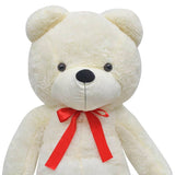 XXL Soft Plush Teddy Bear Toy White 85 cm - Side View