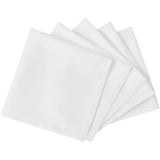 Dinner Napkins 50 pcs White 50 x 50 cm