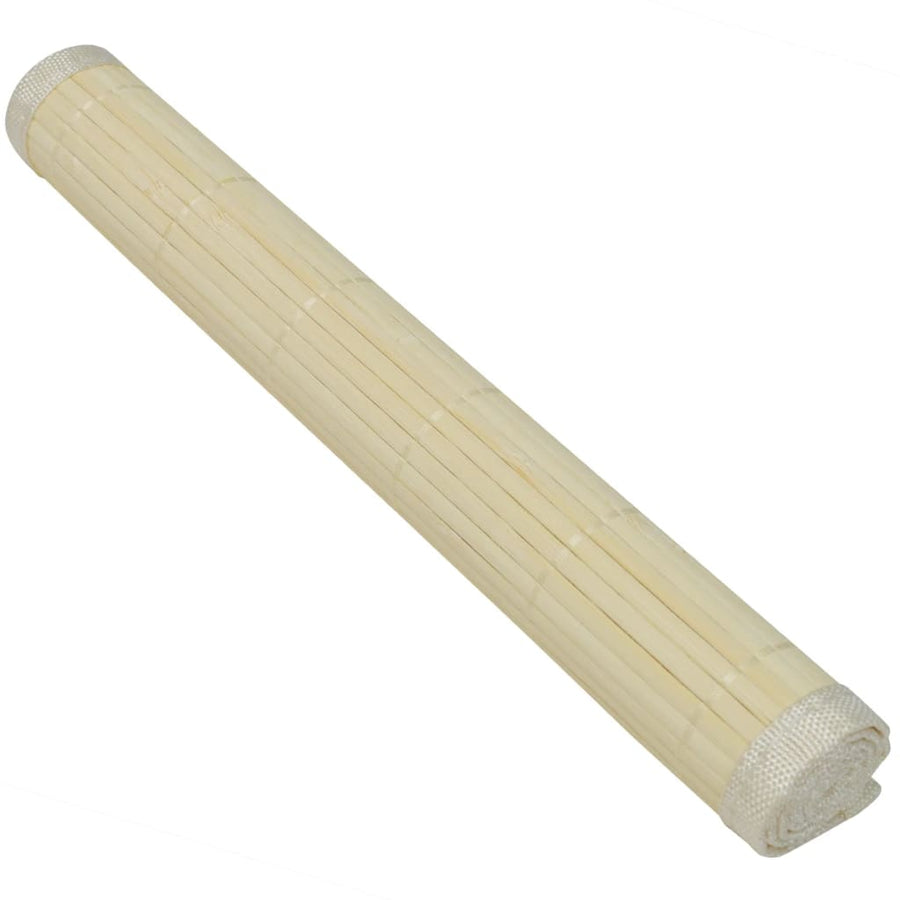 6 Bamboo Placemats 30 x 45 cm Natural
