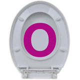Soft-close Toilet Seat White Oval - Close-Up Angle