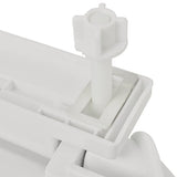 Soft-close Toilet Seat White Oval - Extra Image