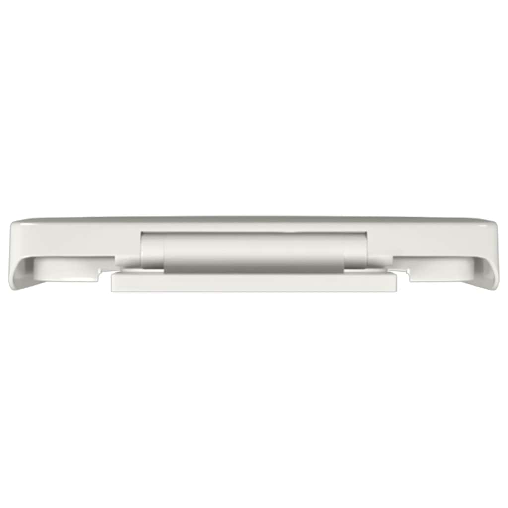 White Soft-close Toilet Seat Square