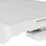 White Soft-close Toilet Seat Square - Extra Image