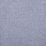 Sofa 2-Seater Fabric Light Grey