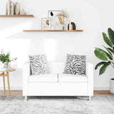 Sofa 2-Seater Artificial Leather White