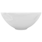 Ceramic Bathroom Sink Basin White Round