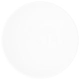 Ceramic Bathroom Sink Basin White Round - 45-Degree Angle