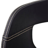 Dining Chairs 2 pcs Black Bent Wood and Faux Leather