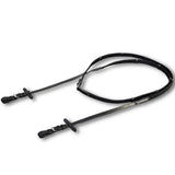 Leather Flash Bridle with Reins and Bit Black Cob - 45-Degree Angle