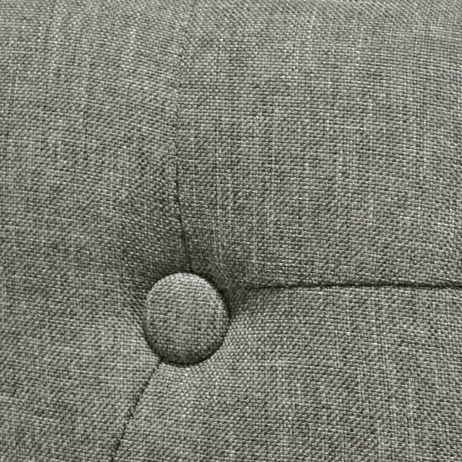 Dining Chairs 4 pcs Grey Fabric