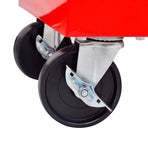 Red Workshop Tool Trolley 7 Drawers