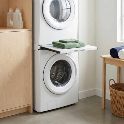 Washing Machine Stacking Kit with Pull-Out Shelf