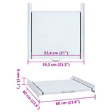 Washing Machine Stacking Kit with Pull-Out Shelf - Extra Image