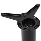 4 Height Adjustable Table Legs Black 710 mm - 45-Degree Angle