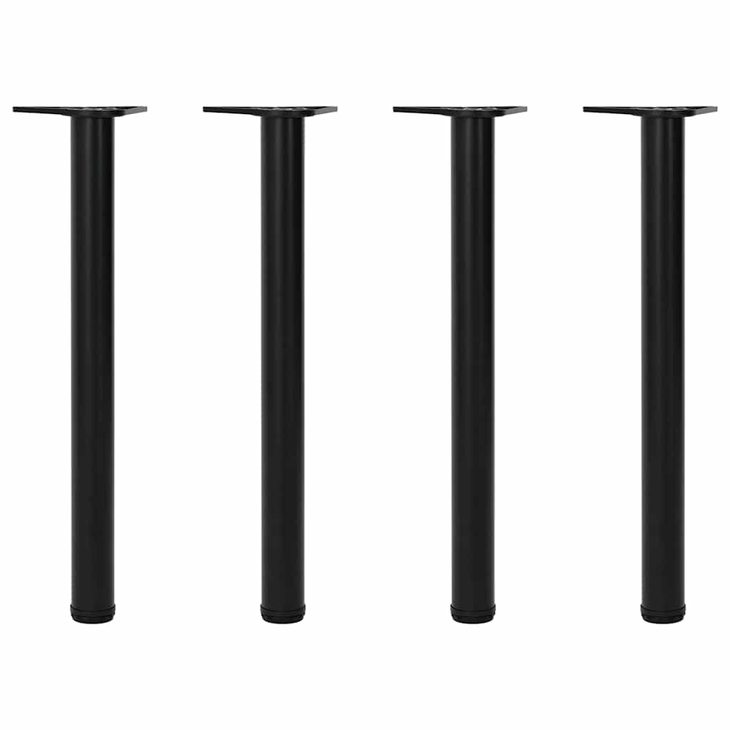 Adjustable Table Legs 4 pcs Black 710 mm