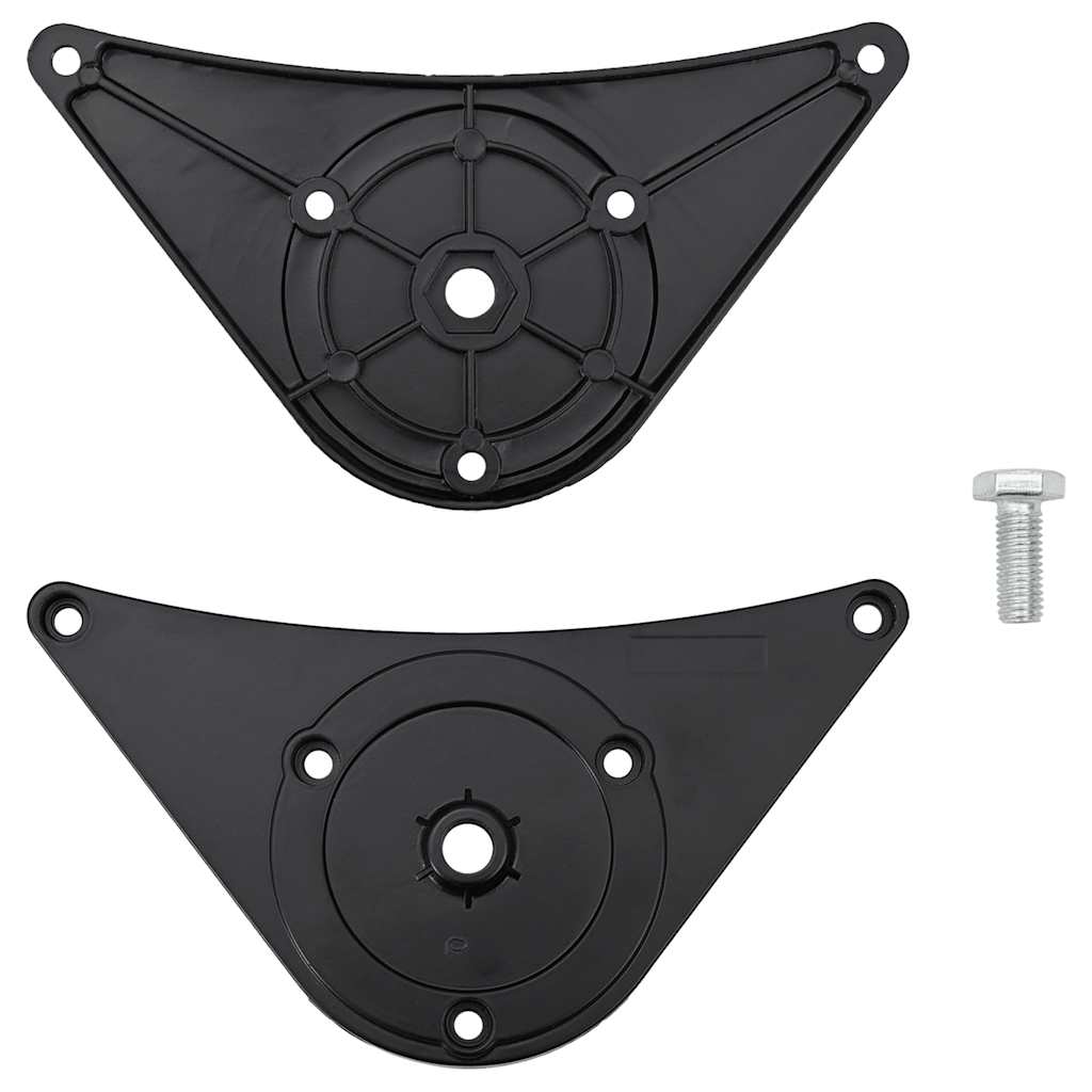 Adjustable Table Legs 4 pcs Black 710 mm