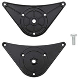 Adjustable Table Legs 4 pcs Black 710 mm - Top-Down View