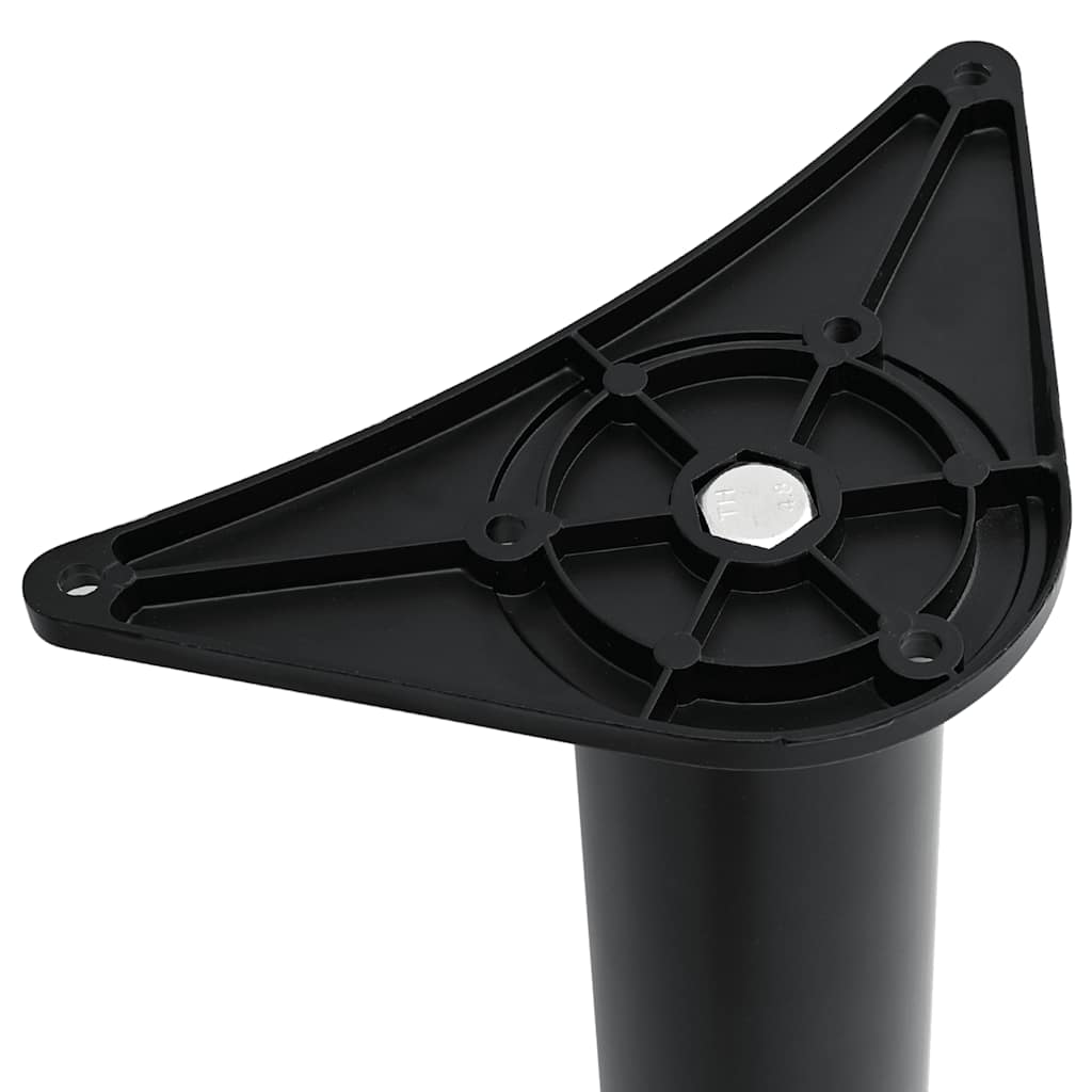Adjustable Table Legs 4 pcs Black 710 mm