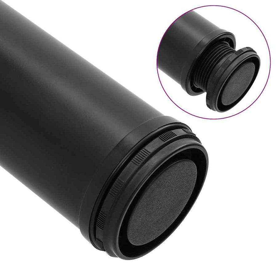 Adjustable Table Legs 4 pcs Black 710 mm
