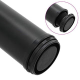 Adjustable Table Legs 4 pcs Black 870 mm