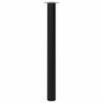 Telescopic Table Legs 2 pcs Black 710 mm-1100 mm