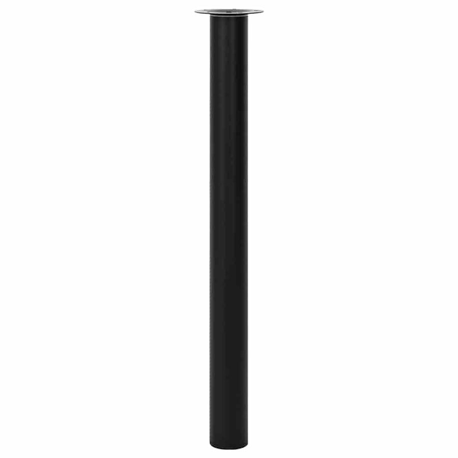 Telescopic Table Legs 2 pcs Black 710 mm-1100 mm