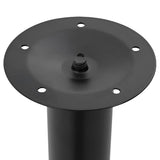 Telescopic Table Legs 2 pcs Black 710 mm-1100 mm - Rear View