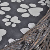 Willow Cat Tree Pet House/Bed/Scratching Post with Cushion - 45-Degree Angle