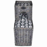 Willow Cat Tree Pet House/Bed/Castle/Scratching Post with Cushion - Top-Down View