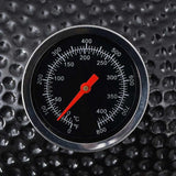 Kamado Barbecue Grill Smoker Ceramic 33 cm - Close-Up Angle