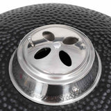 Kamado Barbecue Grill Smoker Ceramic 33 cm - Low Angle