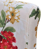 Dining Chairs 4 pcs Multicolour Fabric