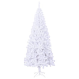 Artificial Christmas Tree with Steel Stand 210 cm 910 Branches - Front View