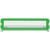 Toddler Safety Bed Rail 150 x 42 cm Green - Side View