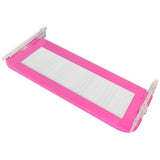 Toddler Safety Bed Rail 102 x 42 cm Pink - Top-Down View