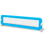 Toddler Safety Bed Rail 150 x 42 cm Blue - Front View