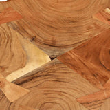 Coffee Table 35 cm 6 Trunks Solid Acacia Wood