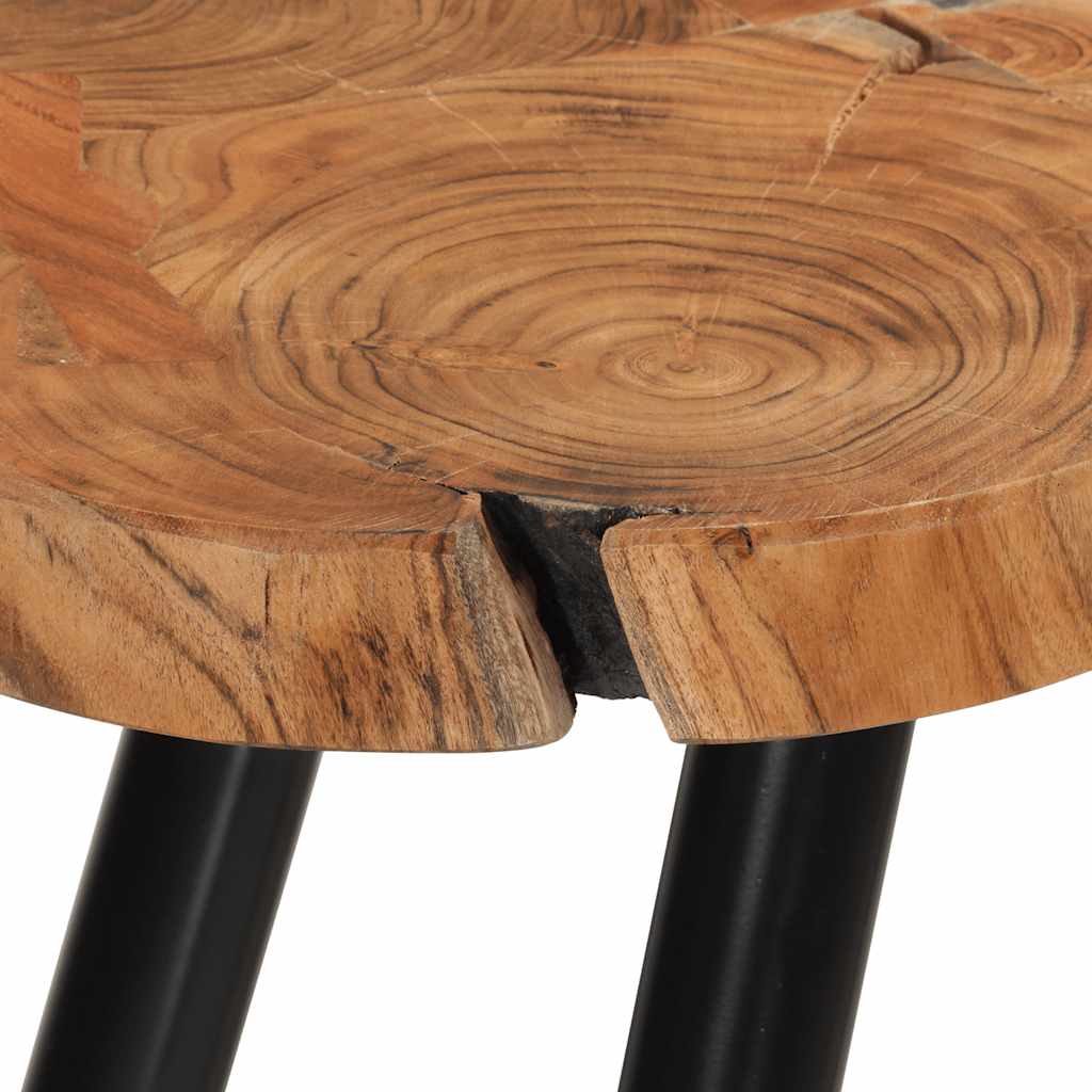 Coffee Table 35 cm 6 Trunks Solid Acacia Wood