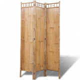 3-Panel Bamboo Room Divider