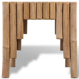 Coffee Table Bamboo - Top-Down View