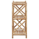 3-Tier Square Bamboo Shelf