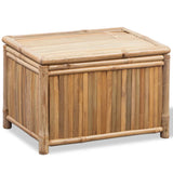 Storage Boxes 3 pcs Bamboo - Top-Down View
