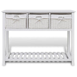Storage Sideboard White - Front View