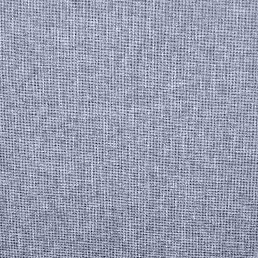Sofa Set 2-Seater and 3-Seater Fabric Light Grey