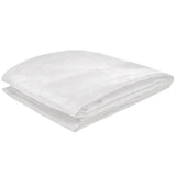 Micro-suede Couch Slipcover Cream 210 x 280 cm - Front View