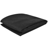 Micro-suede Couch Slipcover Anthracite 210 x 280 cm - Front View