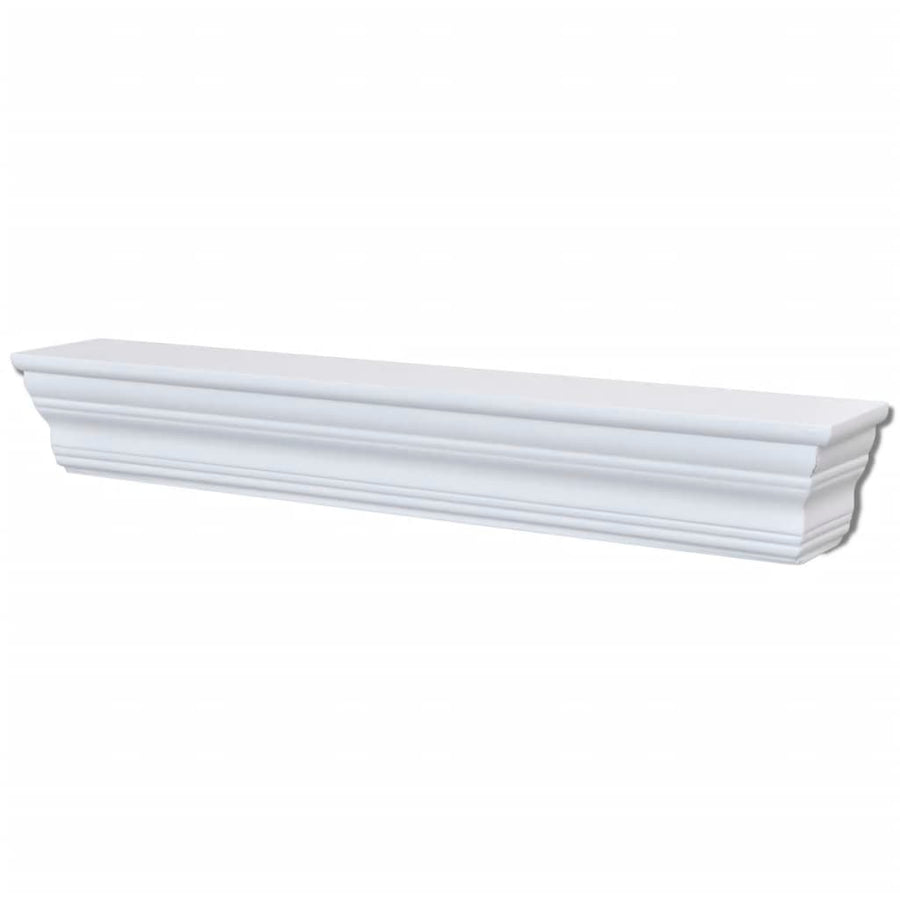 Wall Shelves "Aaliyah" 2 pcs White
