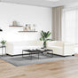 Chesterfield 2-Seater and 3-Seater Artificial Leather White