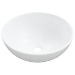 Wash Basin White 28x28x10 cm Ceramic