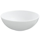 Wash Basin White 28x28x10 cm Ceramic